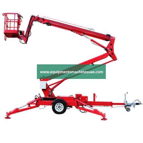 Electric Hydraulic Trailed Towable Aerial Spider Boom Lift
