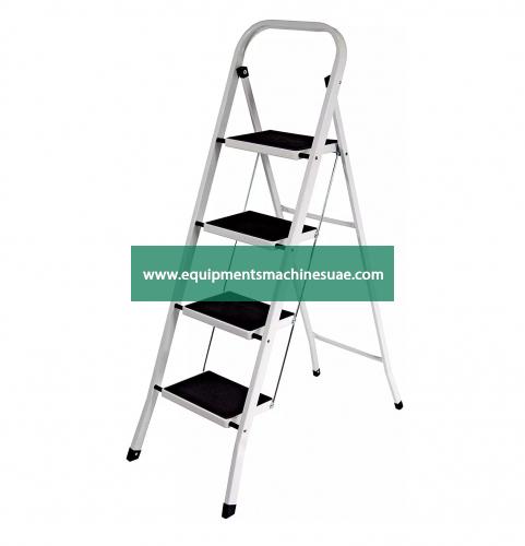 4 Step Portable Folding Heavy Duty Steel Ladder