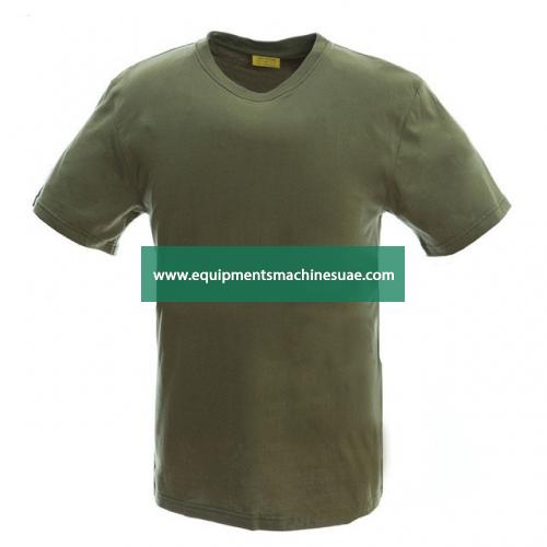 Army Green Military Solid Color T shirts