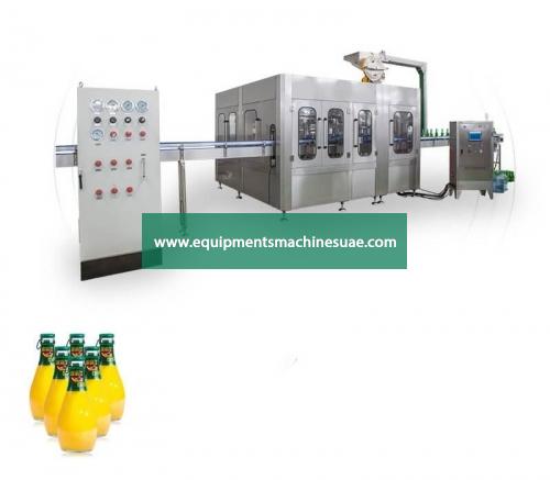 Automatic Juice Glass Bottle Filling Package