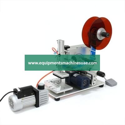 Automatic Plane and Plate Top Sticker Labeling Machine