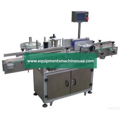 Automatic Round and Flat Bottle Sticker Labeling Machine