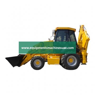 Backhoe Loader with Integral Frame Chassis