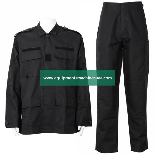 Black Military BDU Battle Dress Uniform