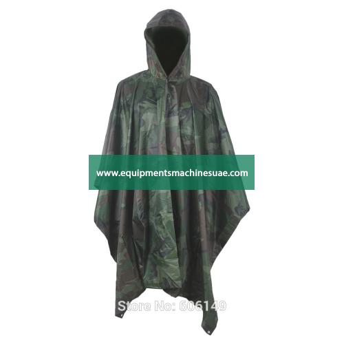 Camouflage Military Raincoat Jungle Multifunctional Poncho