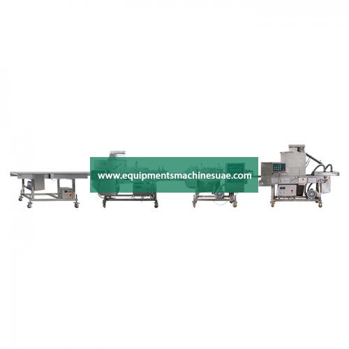Fast Food Capacity Sleeve Fish Ring Processing Line