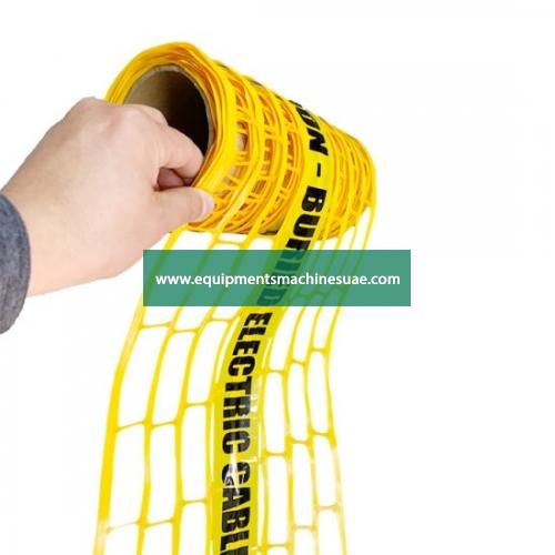 Customize Plastic Safety Fence Underground Detectable Warning Mesh Tape