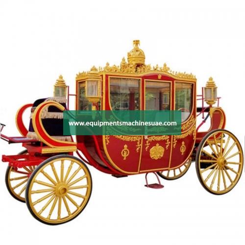 Electric Royal Cinderella Wedding Horse Carriage