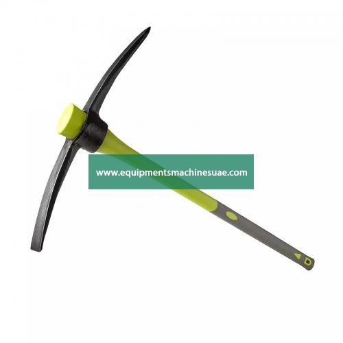 Heavy Duty Pickaxe 5lb Steel Head Fibreglass Handle shaft 90cm