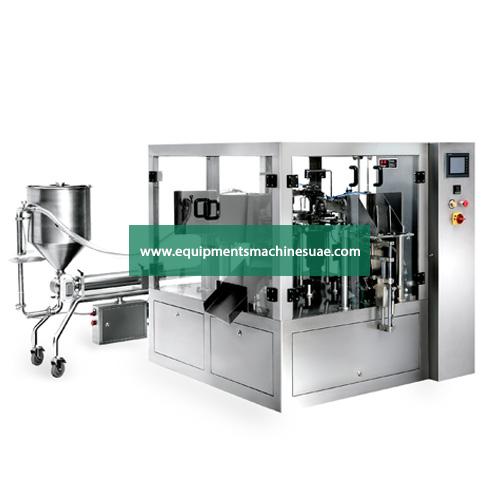 Liquid Rotary Pouch Packaging Line