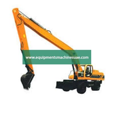 Long Boom Wheel Excavator