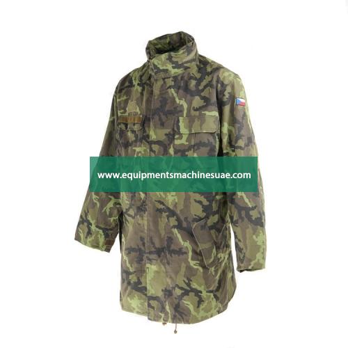 Long Style Multi Pockets Camoufalge Army Winter Coat