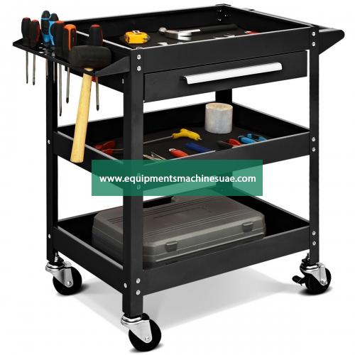 Three Tray Rolling Tool Cart