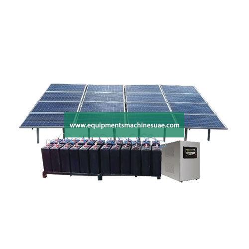 Off-Grid Solar Power Plant