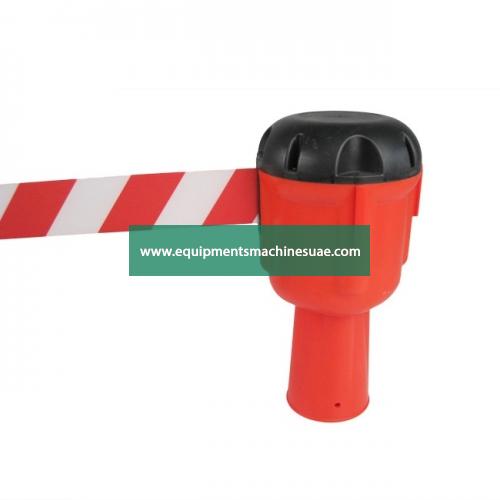 Plastic 9m Retractable Belt Cone Barrier Topper