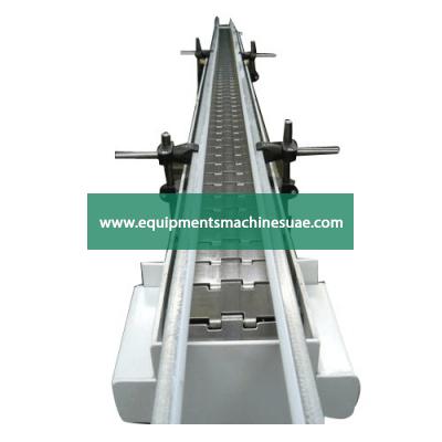 Plastic and Stainless Steel Slat Chain Conveyor
