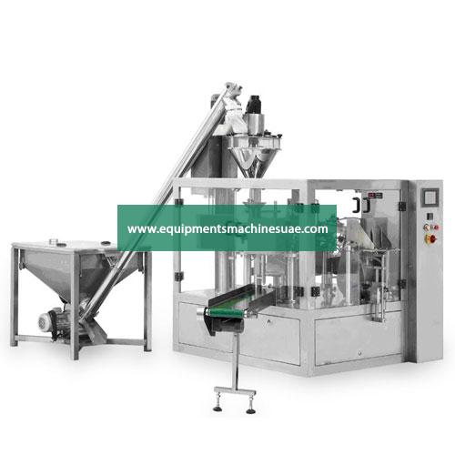 Powder Rotary Pouch Packaging Line