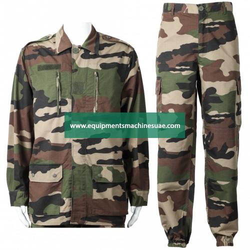 Rip stop Cloth Camouflaged Jacket and Pant