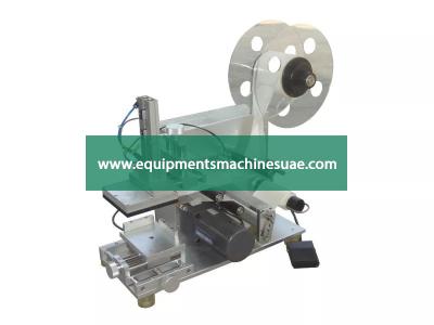 Semi Automatic Flat Labeling Machine