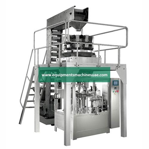 Solid Rotary Pouch Packaging Line