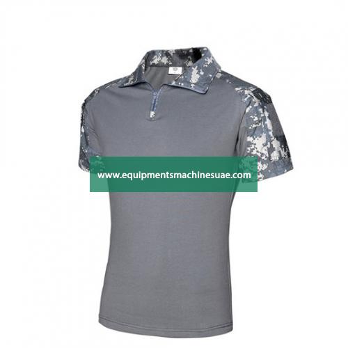 Summer Short Sleeves Mens Camouflage Frog Suit Shirts
