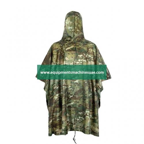 Tactical Multicam CP Outdoor Waterproof Rain Poncho