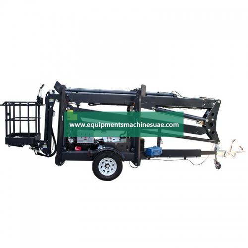 Trailer Mini Cherry Picker Towable Aerial Boom Lift