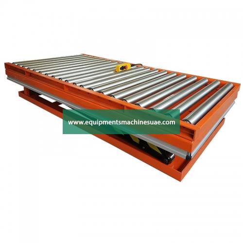 Wood Workshop Using Roller Scissor Lift